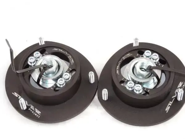 Dokud Zásoby Vydrží Přední horní uložení tlumičů (Pillowball Top Mounts) Silver Project Mercedes W124 / W201 / W190 - verze pro sériový podvozek