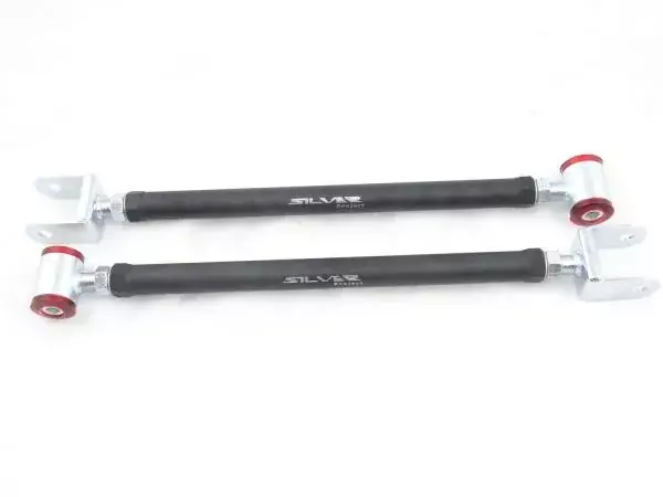 Značkový Rear Lower Camber Control Arms Silver Project Audi S3/TT / Seat Leon / Škoda Octavia I / VW Golf 4 / Bora / Jetta / New Beetle 1.8T 4x4