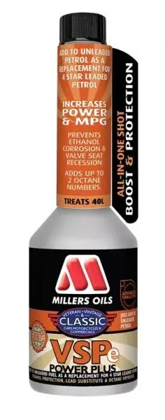 Objednat Nyní Benzínové aditivum Millers Oils VSPe Power Plus - 250ml