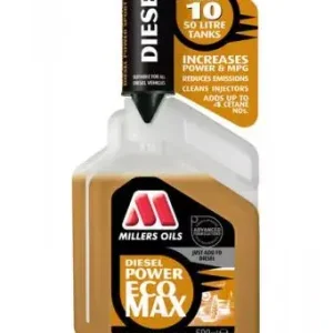 Naftové aditivum Millers Oils Diesel Power ECOMAX - 500ml Horká Nabídka