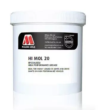 Vazelína na klouby a hnací hřídele Millers Oils Hi Mol 20 Grease - 500g Top Prodej