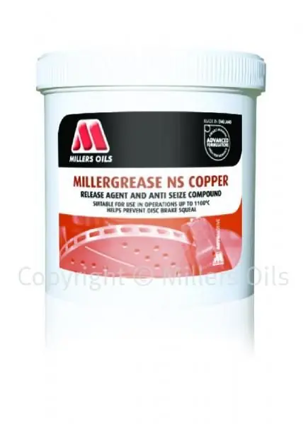 Vazelína měděná Millers Oils Millergrease NS Copper - 500g Nakupujte Hned