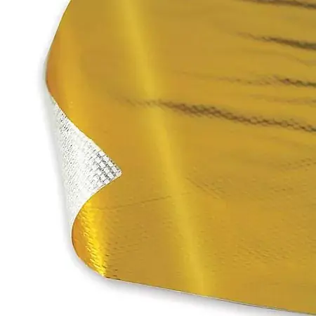 Vysoce Kvalitní Samolepící tepelná izolace Gold Reflective Heat Barrier 100 x 120cm - zlatá