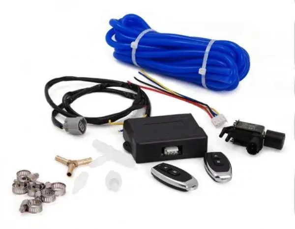 Elektronický dálkově ovládaný kontrolér pro mechanické podtlakově / přetlakově řízené výfukové klapky Novinka