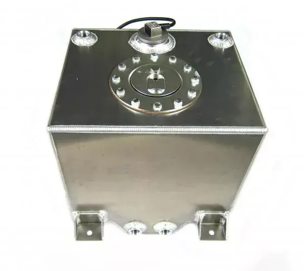 Speciální Cena Závodní celohliníková palivová nádrž 20l (racing fuel tank) se senzorem na ukazatel stavu paliva (full billet)