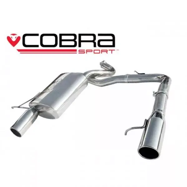 Zadní tlumič výfuku Cobra Sport BMW 3-Series E90 318D/320D Diesel Sedan (05-11) - duální Must-Have