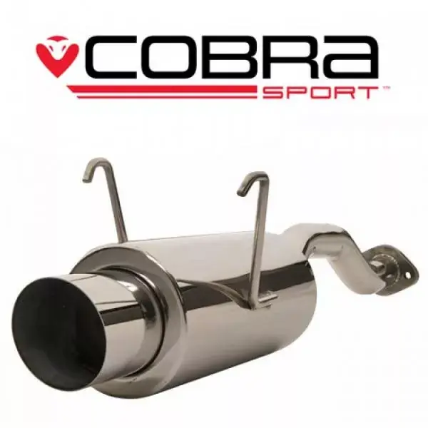 Zlevněný Zadní tlumič výfuku Cobra Sport Honda Civic EP3 2.0 Type-R (00-06) - koncovka kulatá Jap style