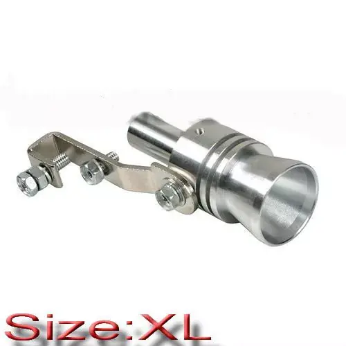 Imitace turbo efektu / blow off ventilu / píšťala do výfuku - velikost XL (Ø 56-85mm) Zlevněný