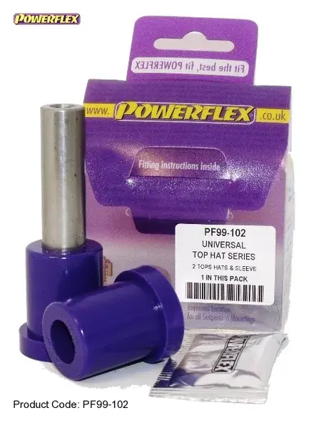 Powerflex univérzální silentblok 100 Series Top-Hat Bush - 28 x 34mm Značkový