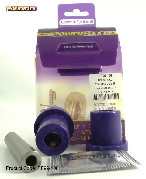 Speciální Cena Powerflex univérzální silentblok 100 Series Top-Hat Bush - 1.250 x 1.700inch