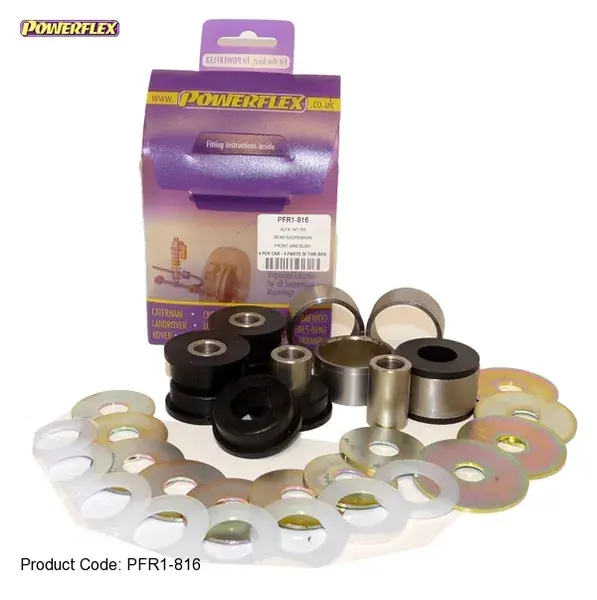 Silentbloky Powerflex Alfa Romeo 147 / 156 / GT Rear Suspension Front Arm Bush (6) Zlevněný