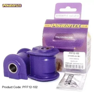 Akce Silentbloky Powerflex Citroen AX Mk1 Front Wishbone Rear Bush (2)