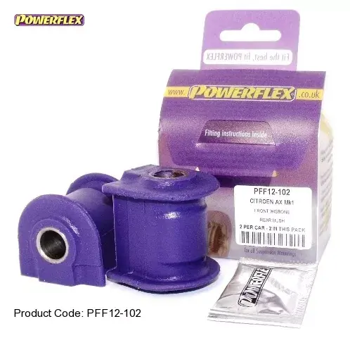 Akce Silentbloky Powerflex Citroen AX Mk1 Front Wishbone Rear Bush (2)