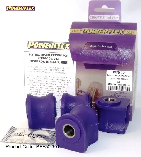 Silentbloky Powerflex Lancia Delta Integrale 16V Front Wishbone Bush 14mm (1) Nejlepší Volba