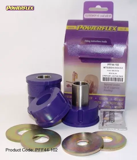Nová Kolekce Silentbloky Powerflex Mitsubishi Lancer Evo 4/5/6 Front Wishbone Rear Bush (2)