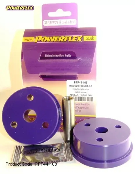 Silentbloky Powerflex Mitsubishi Lancer Evo 4/5/6/7 Front Lower Diff Mount 70mm (6) Horká Nabídka
