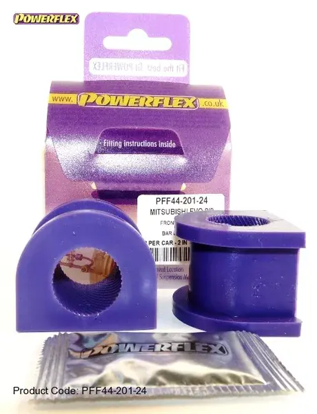 Silentbloky Powerflex Mitsubishi Lancer Evo 8/9 Front Anti Roll Bar Bush 24mm (3) Aktuální