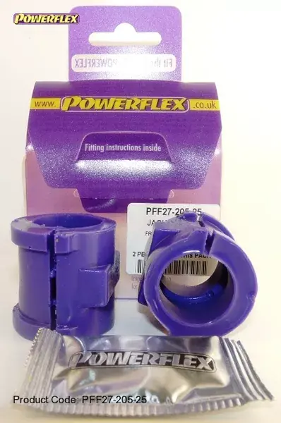 Akční Nabídka Silentbloky Powerflex Jaguar XK8/R (97-) Front Anti Roll Bar Mounting Bush 25mm (5)