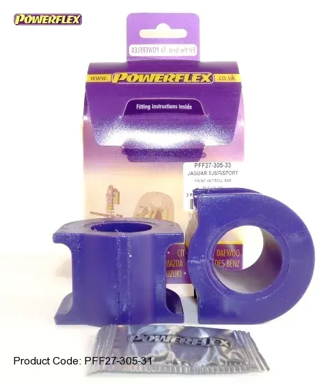 Finální Výprodej Silentbloky Powerflex Jaguar XJ8/R/Sport Front Anti Roll Bar Bush 31mm (5)