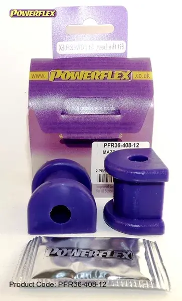 Silentbloky Powerflex Mazda MX-5 Mk3 (05-) Rear Anti Roll Bar Bush 12mm (8) Novinka