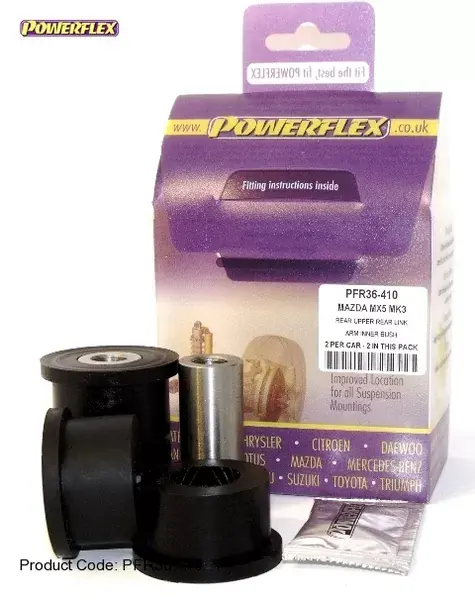 Silentbloky Powerflex Mazda MX-5 Mk3 (05-) Rear Upper Rear Arm Inner Bush (10) Ihned K Objednání