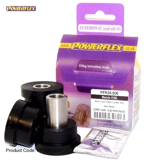 Doprava Zdarma Silentbloky Powerflex Mazda RX-8 Rear Track Control Arm Inner Bush (6)