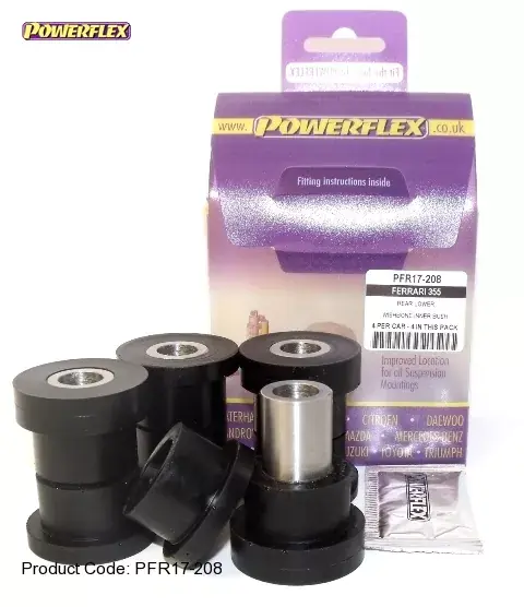 Silentbloky Powerflex Ferrari 355 (94-99) Rear Lower Wishbone Inner Bush (8) Omezená Nabídka