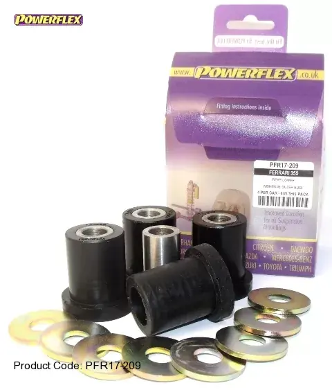 Top Prodej Silentbloky Powerflex Ferrari 355 (94-99) Rear Lower Wishbone Outer Bush (9)