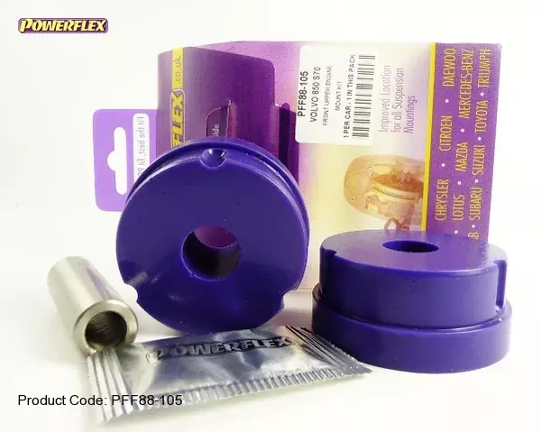Nejlepší Cena Silentbloky Powerflex Volvo 850 / S70 / V70 (-00) Front Upper Engine Mounting (2)