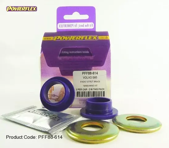 Silentbloky Powerflex Volvo S60 / V70 / S80 (00-) Strut Brace Tensioning Kit (14) Zlevněný