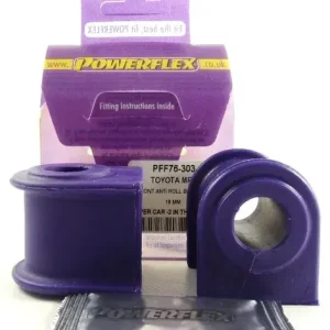 Značkový Silentbloky Powerflex Toyota MR2 3S-FE/GE SW20 Front Anti Roll Bar Bush 18mm (3)