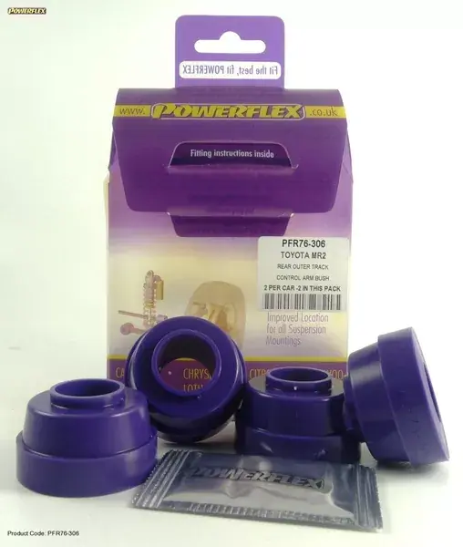 Sleva Silentbloky Powerflex Toyota MR2 3S-FE/GE SW20 Tie Bar To Track Control Arm Bush (6)