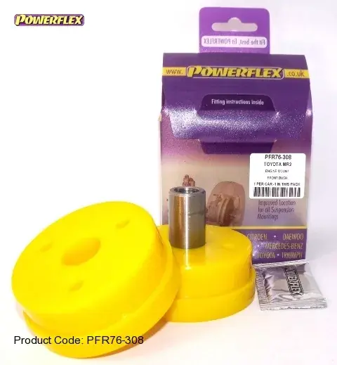 Silentbloky Powerflex Toyota MR2 3S-FE/GE SW20 Rear Lower Engine Mount Front 79mm (8) Nejlepší Volba