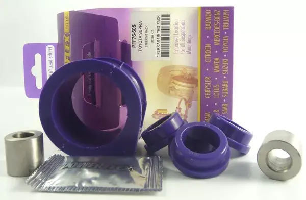 Omezená Nabídka Silentbloky Powerflex Toyota Supra Mk4 JZA80 (93-02) Steering Rack Mount Bush Kit 50mm (5)
