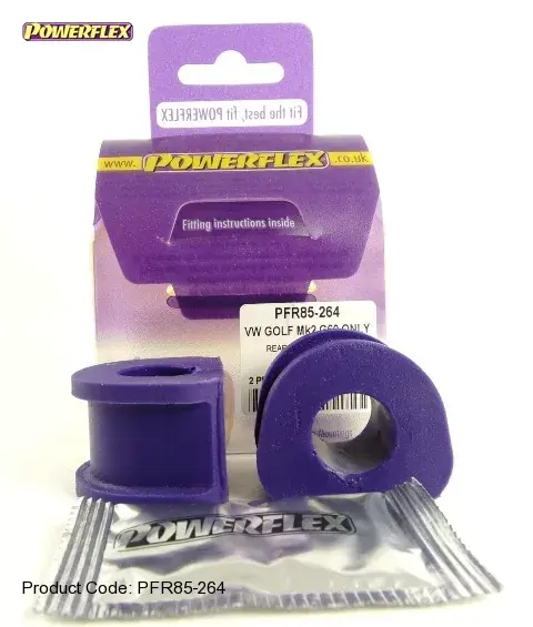 Silentbloky Powerflex VW Golf 2 4WD vč. G60/Rallye/Country Rear Anti Roll Bar Outer Bush 18,5mm (10) Speciální Cena