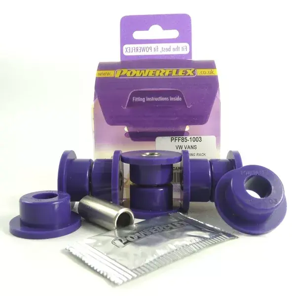 Oblíbený Silentbloky Powerflex VW Transporter T3 / Caravelle / Multivan (80-92) Front Steering Rack Mount Bush (3)
