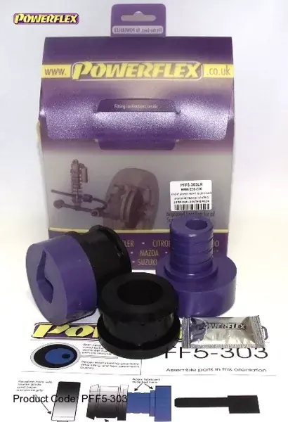Nejlepší Cena Silentbloky Powerflex BMW E30 (82-91) Front Lower Wishbone Rear Bush Eccentric (1)