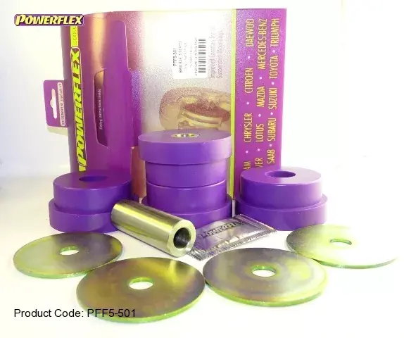 Silentbloky Powerflex BMW E39 535/540/M5 (96-04) Front Lower Tie Bar To Chassis Bush (1) Horká Nabídka