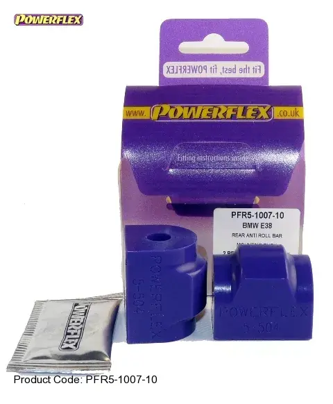 Silentbloky Powerflex BMW E38 (94-02) Rear Anti Roll Bar Mounting Bush 10mm (7) Zlevněný