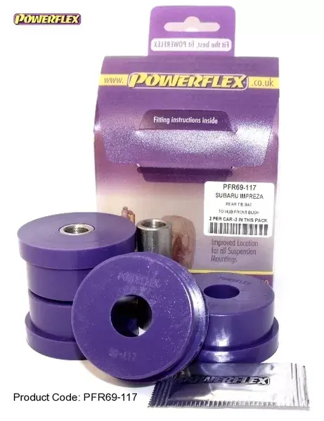 Silentbloky Powerflex Subaru Impreza WRX/STi GC/GF (93-00) Rear Tie Bar To Hub Front Bush (7) Vrácení Zdarma