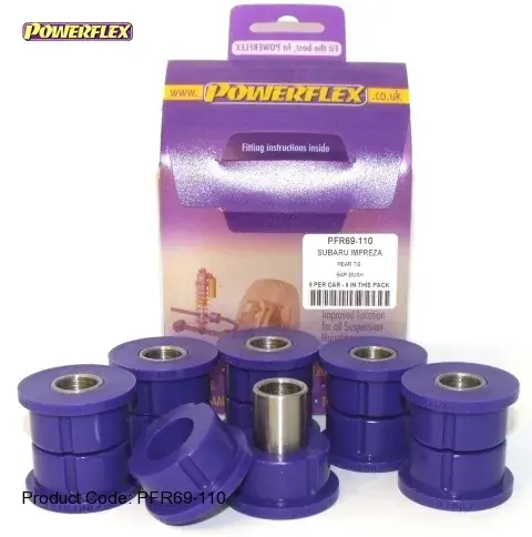 Silentbloky Powerflex Subaru Impreza WRX/STi GD/GG (00-07) Rear Tie Bar Bush (12) Jen Po Omezenou Doba