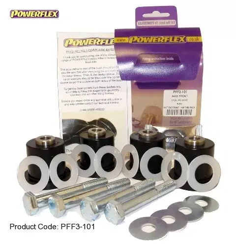 Přímo Od Výrobce Silentbloky Powerflex Audi 80 / 90 Avant (73-96) Front Wishbone Bush Steel (1)