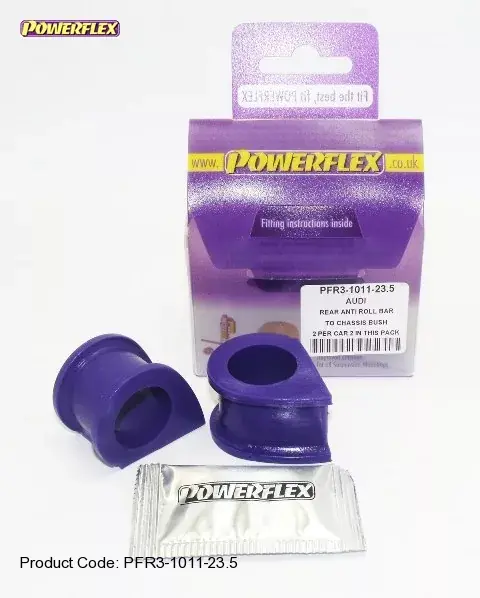 Silentbloky Powerflex Audi 80 / 90 Avant (73-96) Front Anti Roll Bar Mount 23,5mm (2) Přímo Od Výrobce