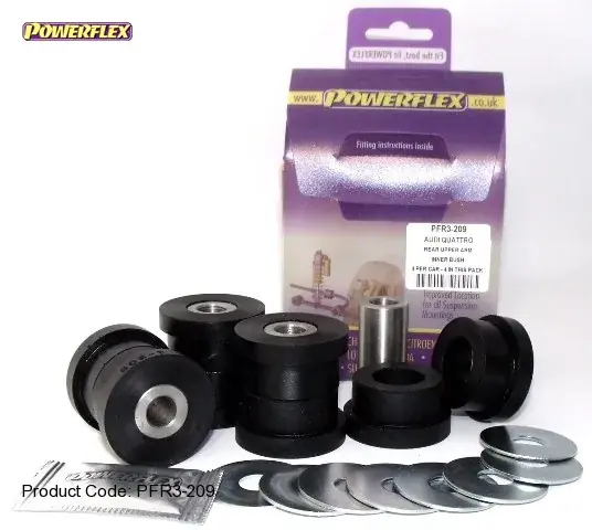 Ihned K Objednání Silentbloky Powerflex Audi A4 / S4 Quattro (95-01) / RS4 Quattro (00-01) Rear Upper Arm Inner Bush (9)