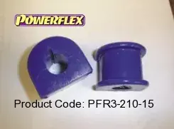 Silentbloky Powerflex Audi A4 / S4 Quattro (95-01) / RS4 Quattro (00-01) Rear Anti Roll Bar Bush 15mm (10) Zlevněný