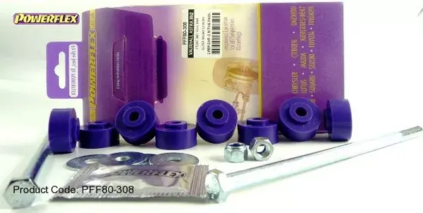 Nakupujte Hned Silentbloky Powerflex Opel Astra 1/2 (79-93) / Kadett D/E (79-93) Front Roll Bar Mounting Bolt Bush (4)