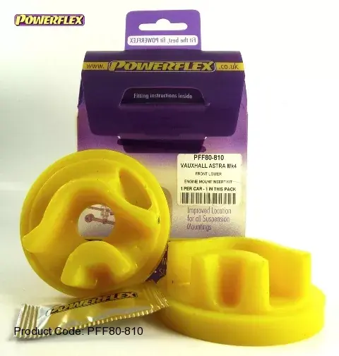 Silentbloky Powerflex Opel Astra G (98-04) Front Lower Lower Engine Mount Insert Kit (3) Kup Teď