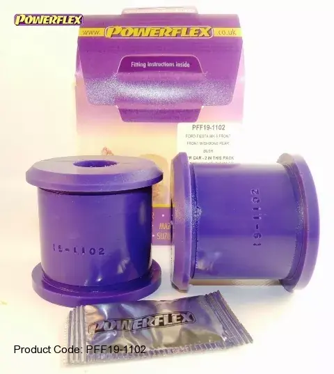 Super Cena Silentbloky Powerflex Ford Fiesta Mk6 vč. ST / Fusion (02-08) Front Wishbone Lower Rear Bush (2)