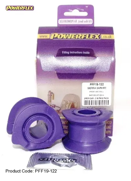 Přímo Od Výrobce Silentbloky Powerflex Ford Escort Mk3/4 / Orion Front Anti Roll Bar Mounting Bush 22mm (3)