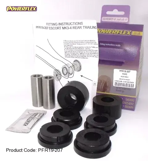 Dokud Zásoby Vydrží Silentbloky Powerflex Ford Escort Mk3/4 / Orion Rear Inner Wishbone Bush (6)